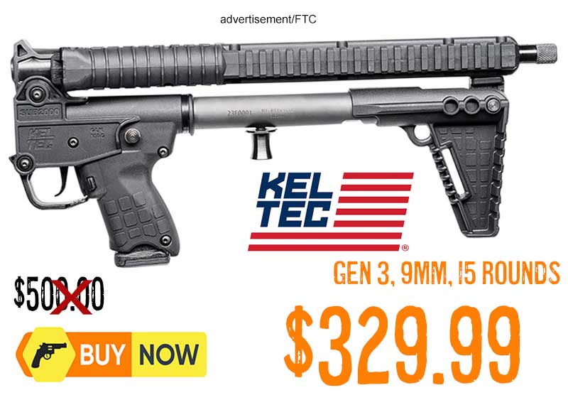 Kel-Tec Sub2000 Gen 3 9mm Rifle – Now Only 9.99 (34% OFF!)