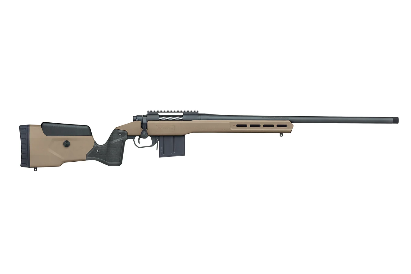 Mossberg Patriot LR Tactical 6.5 PRC Bolt-Action Rifle with Bull Barrel ...