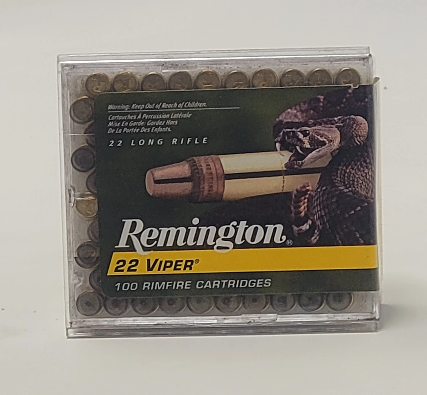 Remington 22 Long Rifle Ammunition Viper VP225 36 Grain Truncated Cone ...