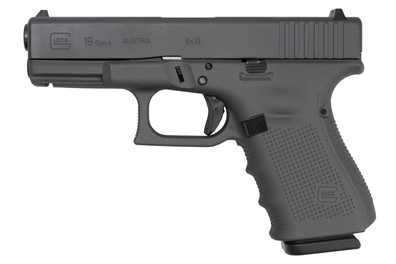19 Gen4 9mm 15-Round Pistol with Sniper Gray Finish