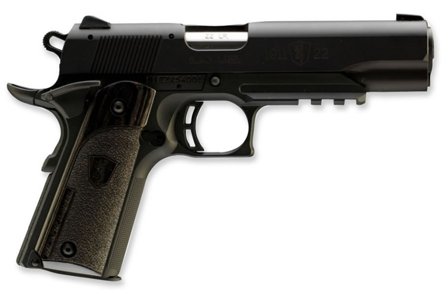 1911-22 Black Label 22LR Compact Rimfire Pistol with Rail 1911-22 Black Label 22LR Compact Rimfire Pistol with Rail