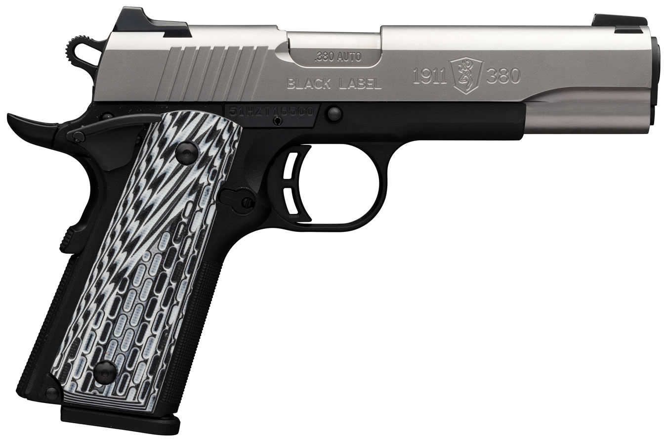 1911-380 Black Label Pro 380 ACP Stainless Full-Size Pistol 1911-380 Black Label Pro 380 ACP Stainless Full-Size Pistol