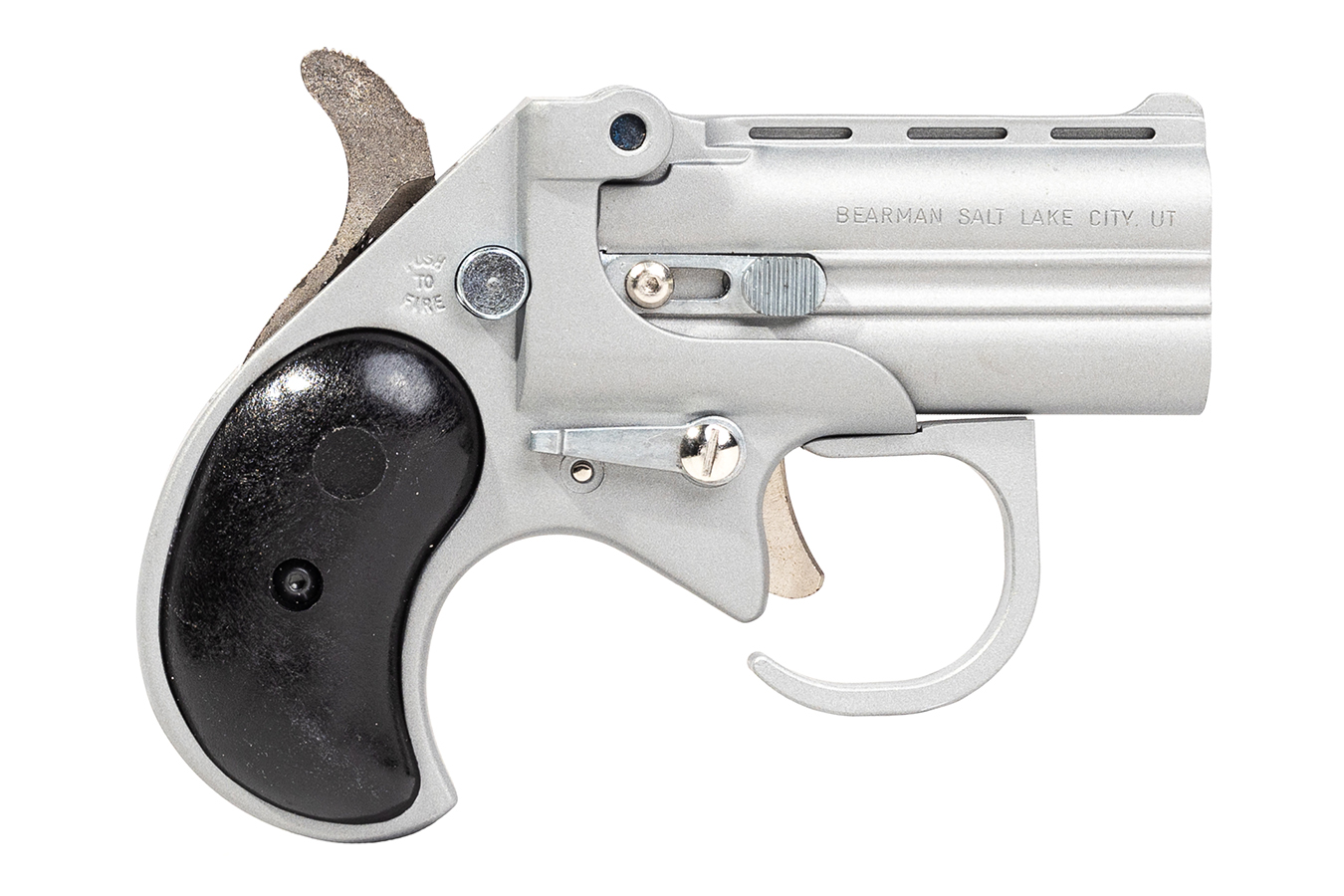 38 Special Big Bore Derringer Guardian Package with Satin Finish and Black Grips
