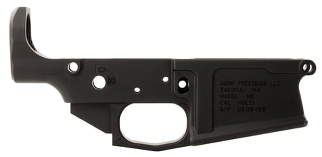 Aero Precision M5 .308 Stripped Lower Receiver, Black Aero Precision M5 .308 Stripped Lower Receiver, Black