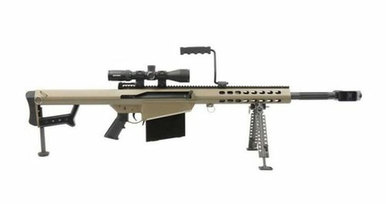 Barrett M82A1 .50 BMG FDE w/ NightForce Scope
