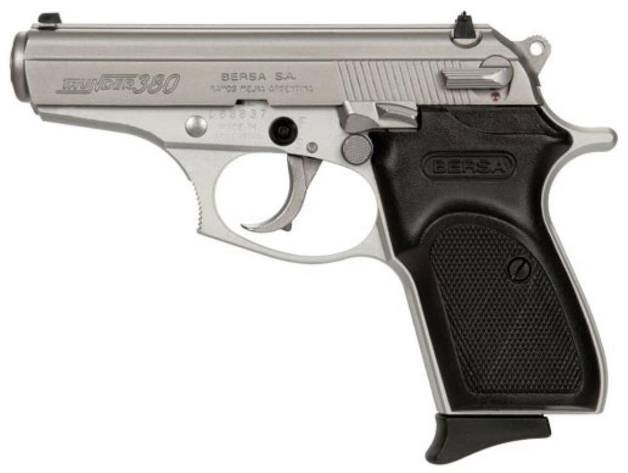 Bersa Thunder .380 ACP Nickel Lite