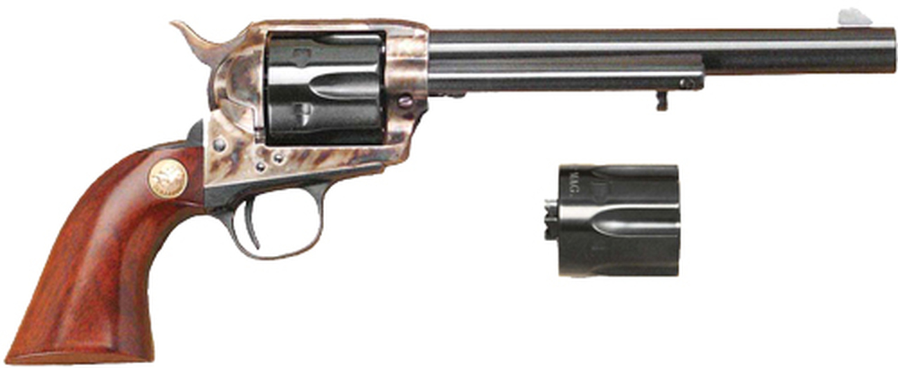 Cimarron Model P 7 1/2" .45 Lc/.45 ACP Dual Cyl. PW 45 Colt Cimarron Model P 7 1/2" .45 Lc/.45 ACP Dual Cyl. PW 45 Colt