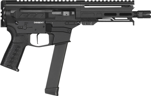CMMG MKGs DISSENT 9mm, 6.5" Threaded Barrel, Midnight Bronze, Glock Magazine Compatible, 33rd CMMG MKGs DISSENT 9mm, 6.5" Threaded Barrel, Midnight Bronze, Glock Magazine Compatible, 33rd