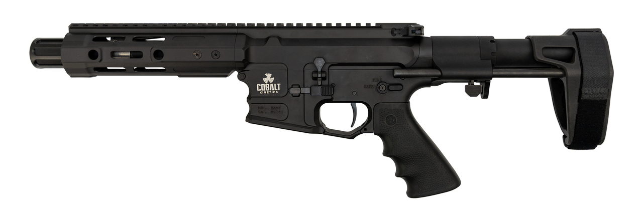 Cobalt Kinetics BAMF Pro .223 Wylde, 6.75" Barrel, PDW Brace, Black, 30rd Cobalt Kinetics BAMF Pro .223 Wylde, 6.75" Barrel, PDW Brace, Black, 30rd