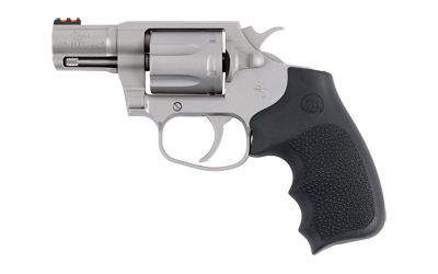 Colt Cobra Revolver Stainless, Hogue Grip, 6-Round DA/SA