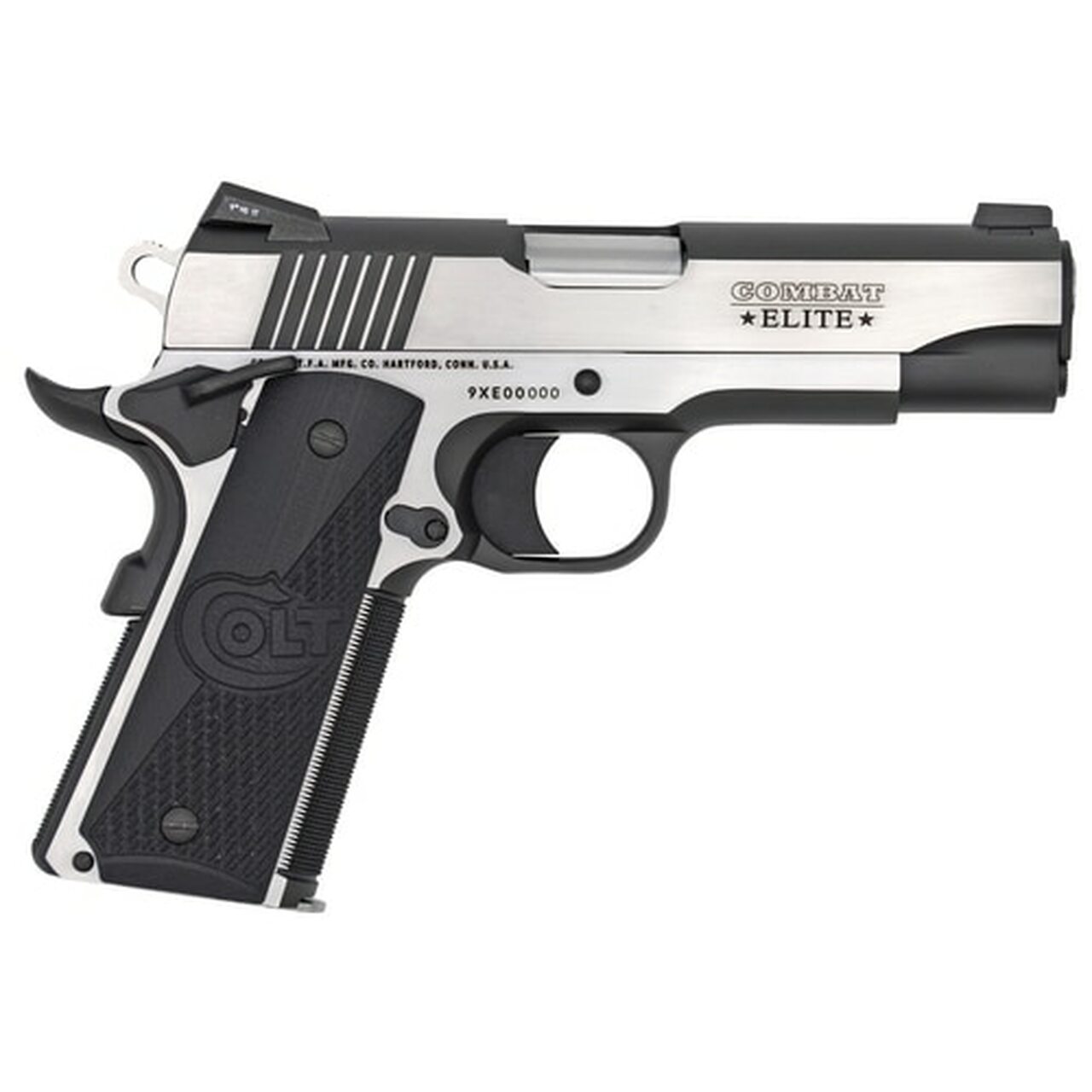 Colt Combat Elite Commander 1911 9MM Two-Tone