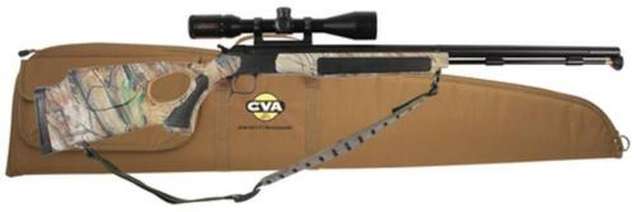 CVA Accura V2 Muzzleloader .50 Caliber 27" Fluted SS Barrel KonusPro Scope Mounted