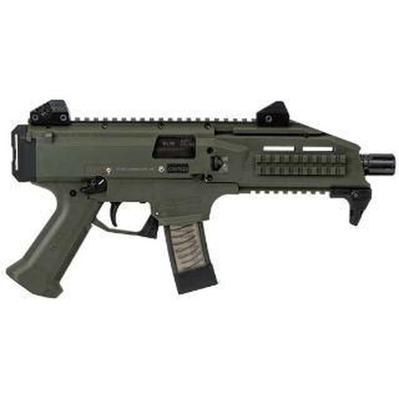 CZ Scorpion Evo 3 S1 Pistol, 9mm, OD Green
