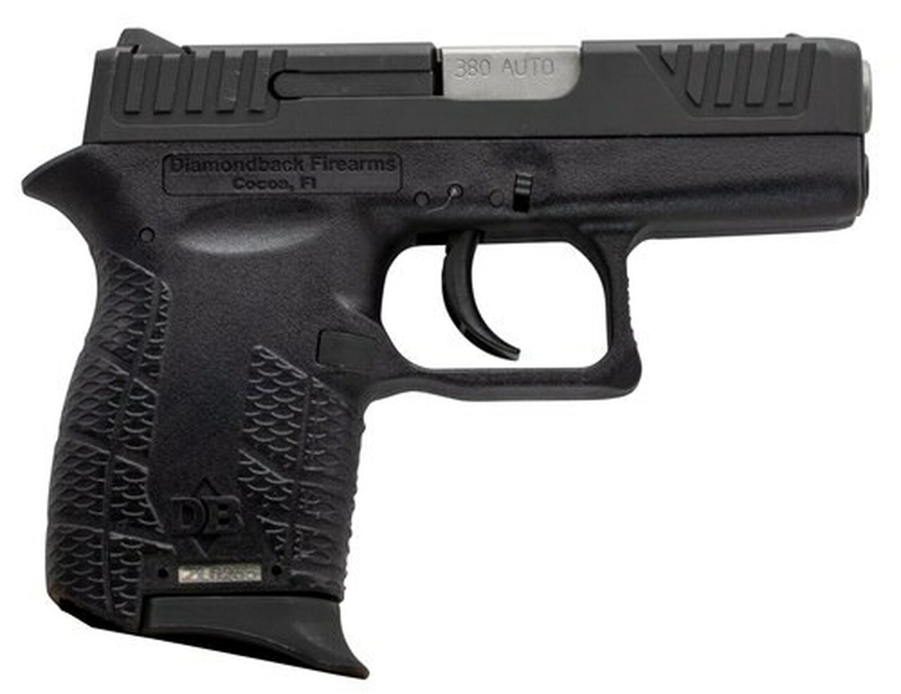 Diamondback DB380VL .380 ACP Poly Viridian Laser Black