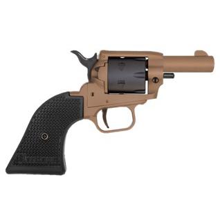 Heritage Barkeep Burnt Bronze Cerakote Handgun 22 LR 6/rd Magazine 2.68″ Barrel Black Polymer Grips