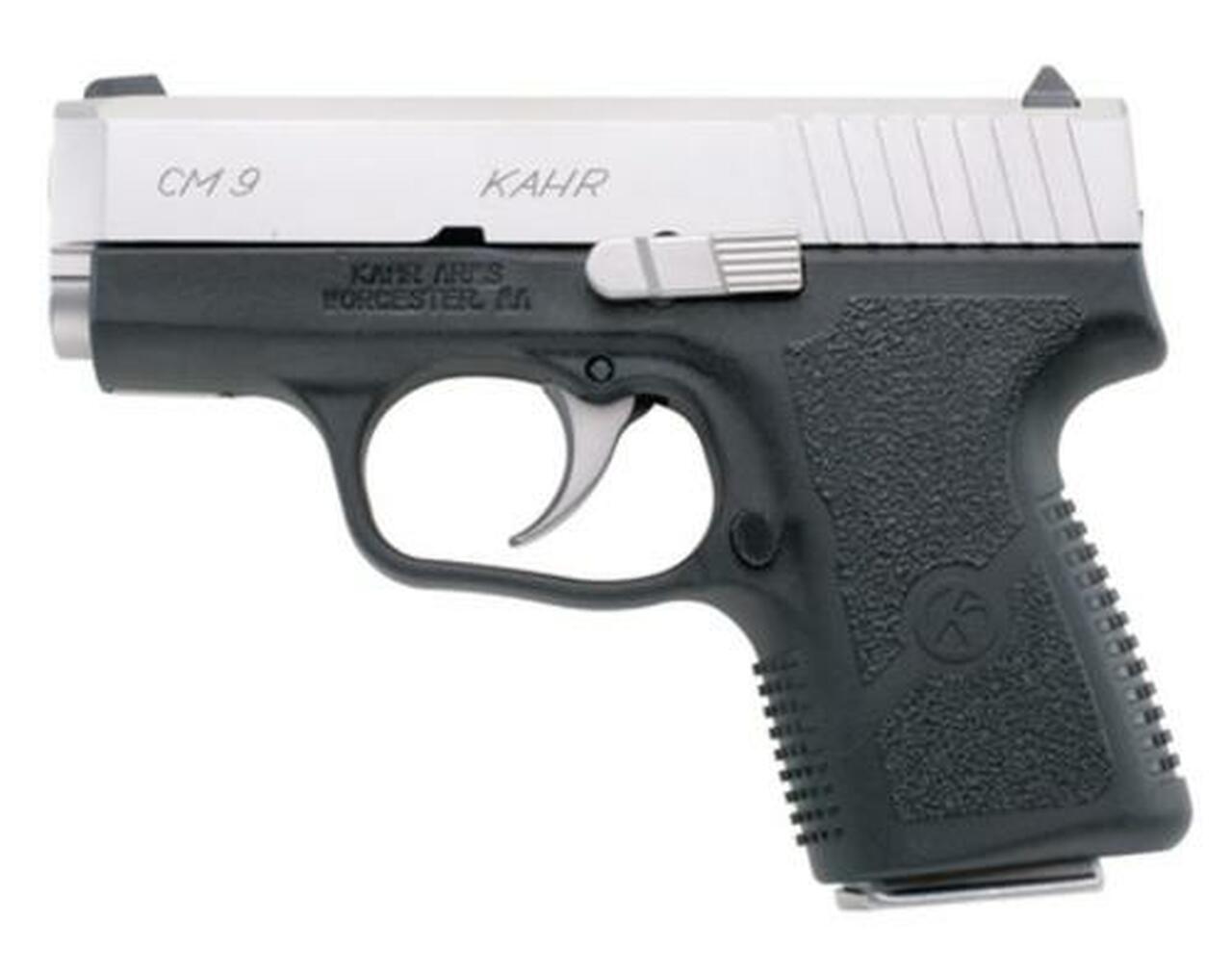 Kahr CM9 Pistol, (3.0" Barrel) Black Polymer Frame, Matte Stainless
