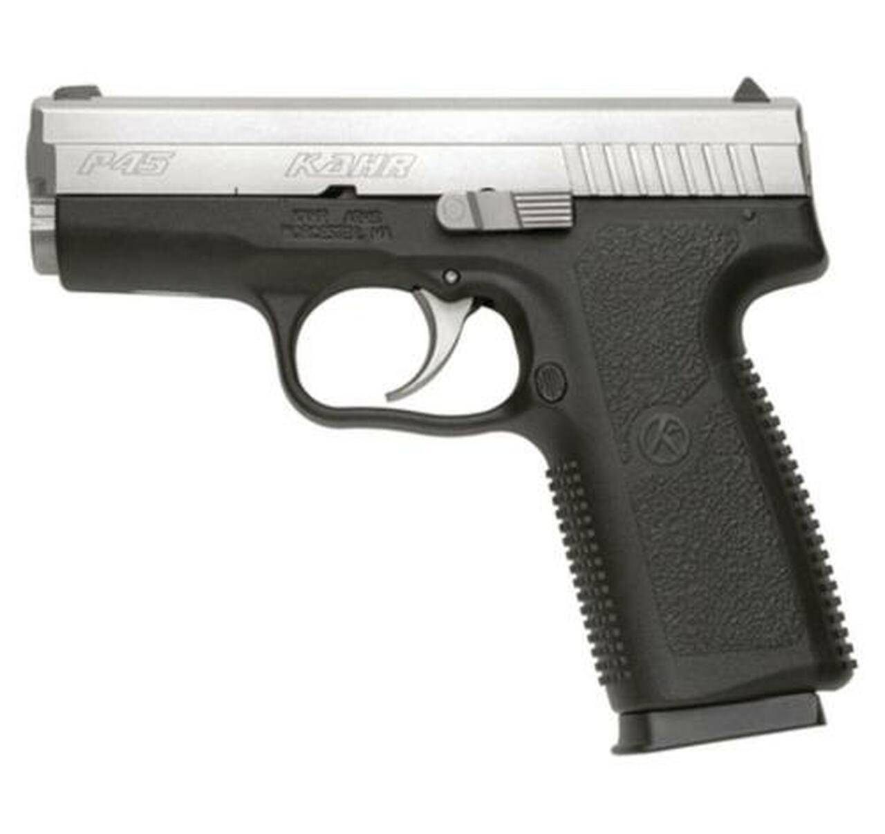 Kahr KP45 45 ACP 3.5", Night Sights, SS Slide