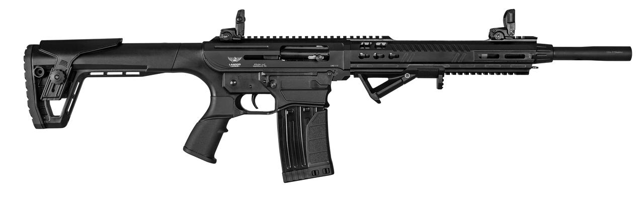 Landor Arms AR Shotgun Black 12 Ga 18.5" Barrel Landor Arms AR Shotgun Black 12 Ga 18.5" Barrel