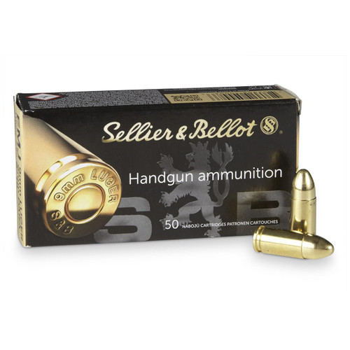 Sellier & Bellot Subsonic 9mm, 140gr, Full Metal Jacket, 50rd Box Sellier & Bellot Subsonic 9mm, 140gr, Full Metal Jacket, 50rd Box
