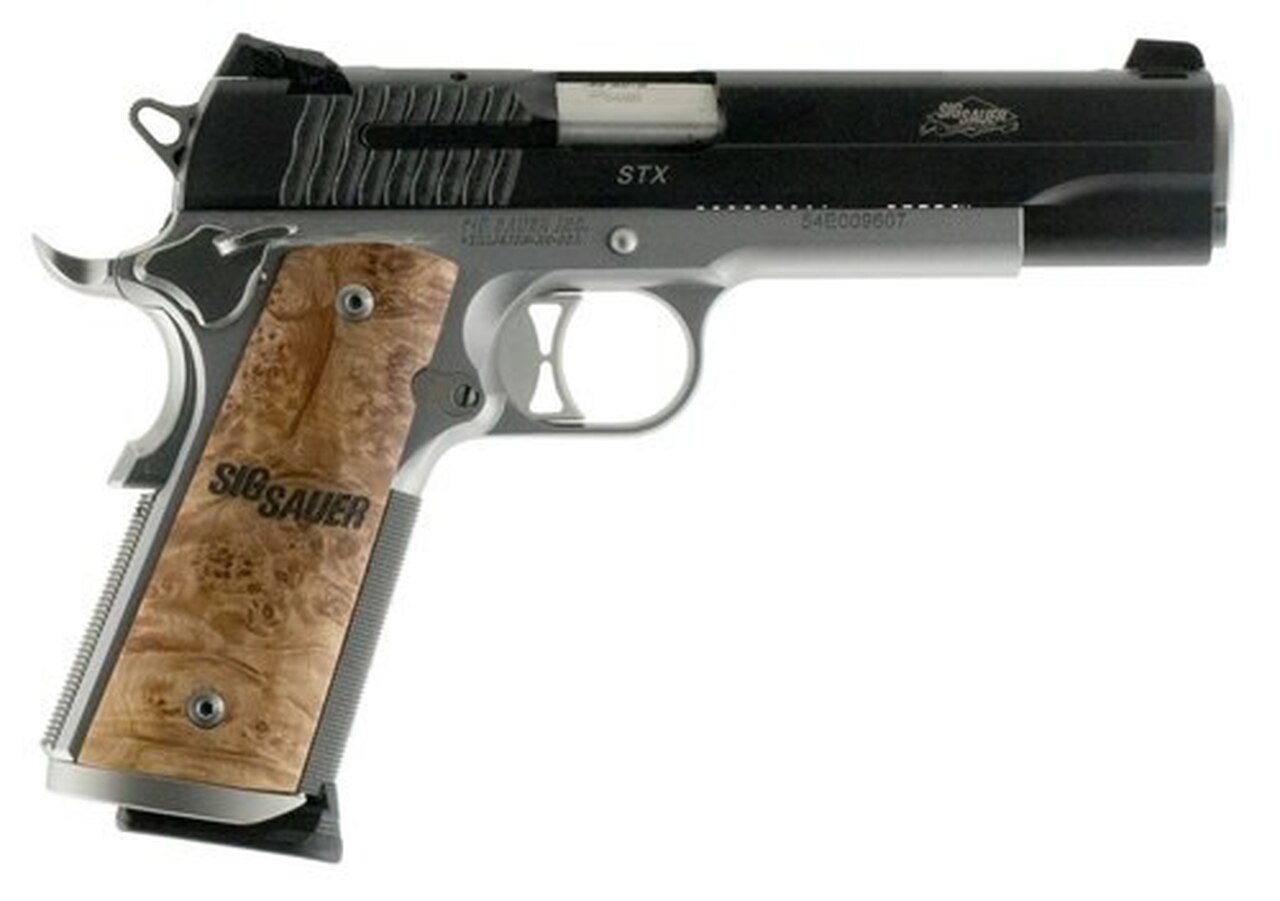 Sig 1911 STX 45 ACP, 8rd, Mass Legal Sig 1911 STX 45 ACP, 8rd, Mass Legal
