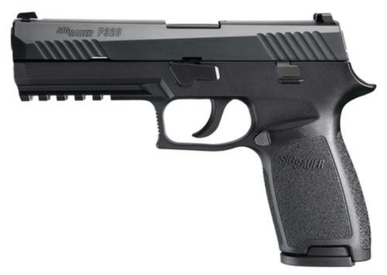 Sig Sauer P320 9mm, 4.7" Barrel, Black, Polymer Grip, 17rd Sig Sauer P320 9mm, 4.7" Barrel, Black, Polymer Grip, 17rd
