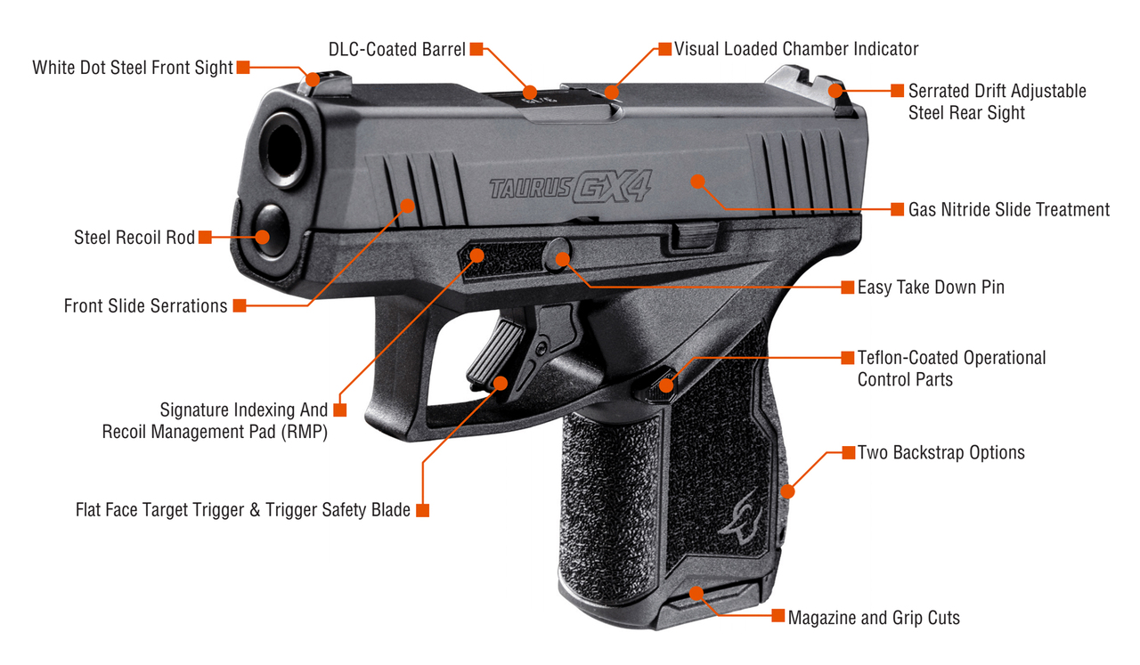 Taurus GX4 Micro Compact 9mm