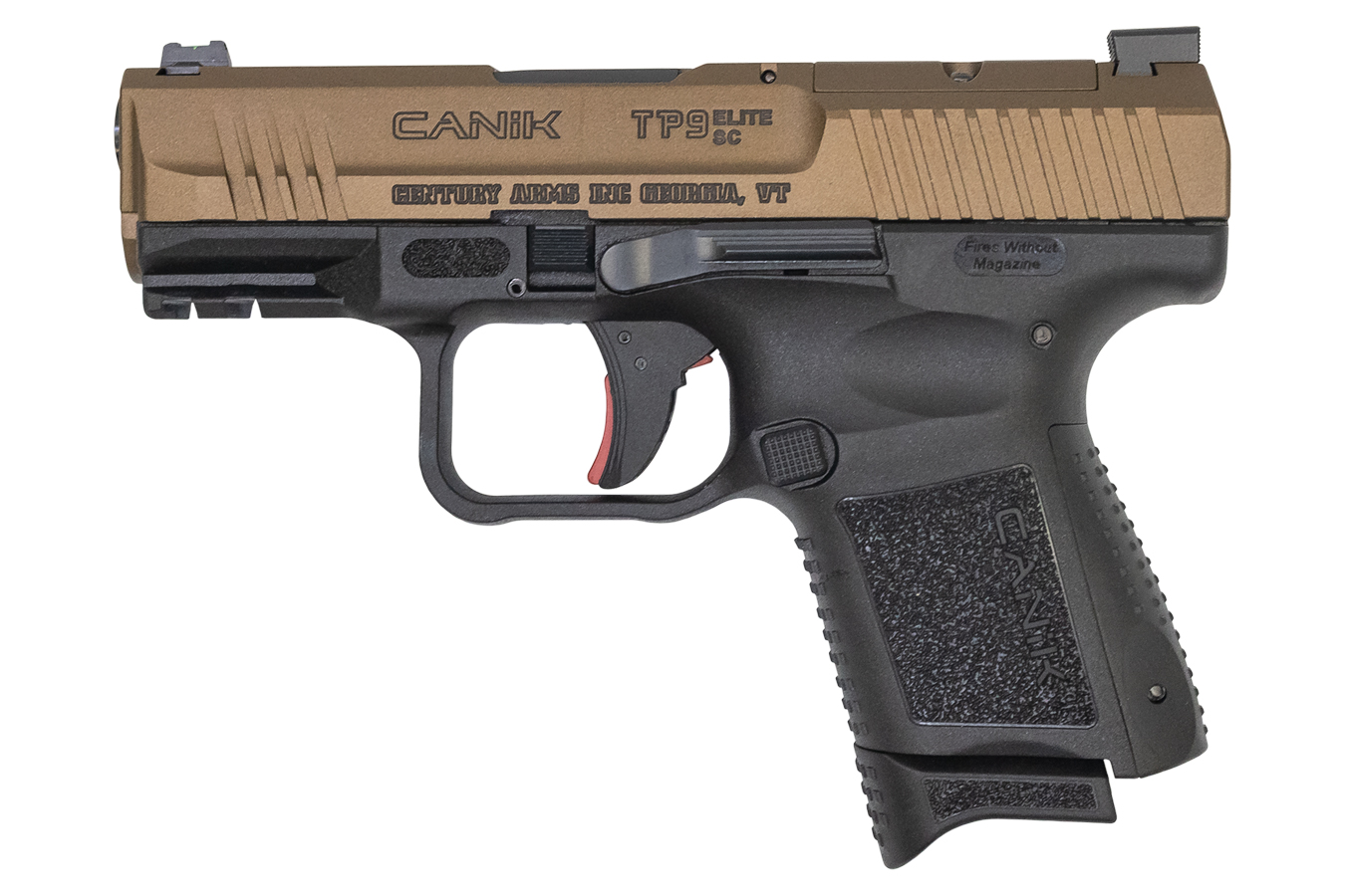 TP9 Elite SC 9mm Subcompact Pistol with Bronze Slide TP9 Elite SC 9mm Subcompact Pistol with Bronze Slide