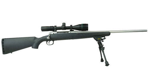 *USED* Savage Axis 270 Win, 22" Barrel, Black, 2.5-10x40mm Scope, Caldwell Bipod, 3rd