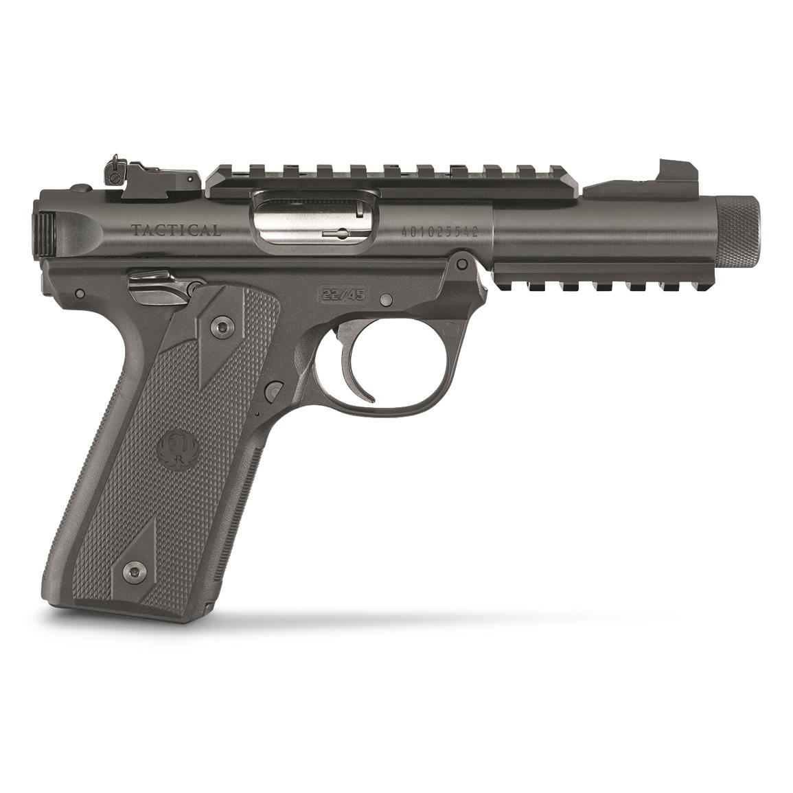 rug-40149-mkiv-22-45-22lr-4-4-tb-blk-RugerMKIV2245Tactical22lrPienoispistooli_055170_24798134427b_1 Ruger MKIV 22/45 Tactical .22lr Rimfire Pistol Rimfire Pistol Tactical ...