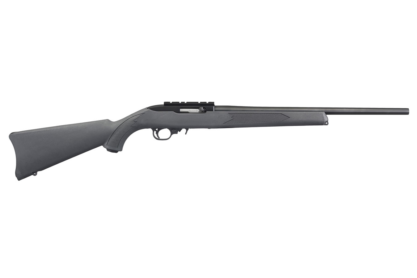 Ruger 10/22 22LR Rimfire Carbine with Charcoal Synthetic Stock ...