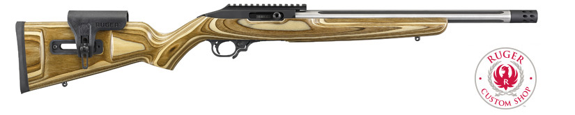 ruger-10-22-competition-black-stainless-semi-automatic-rifle-22-long-rifle-31127 Ruger® Custom Shop 10/22® Competition Rifle