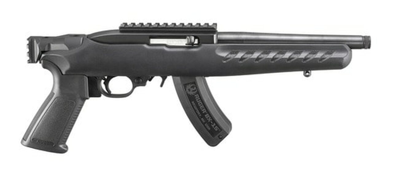 Ruger Charger 22LR 15R BlkPoly Pistol