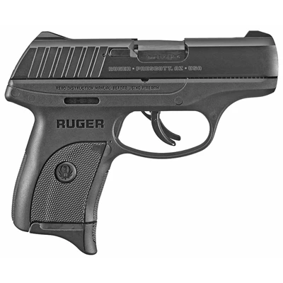 Ruger EC9S Pistol 9MM 3.1" Black 7 Round