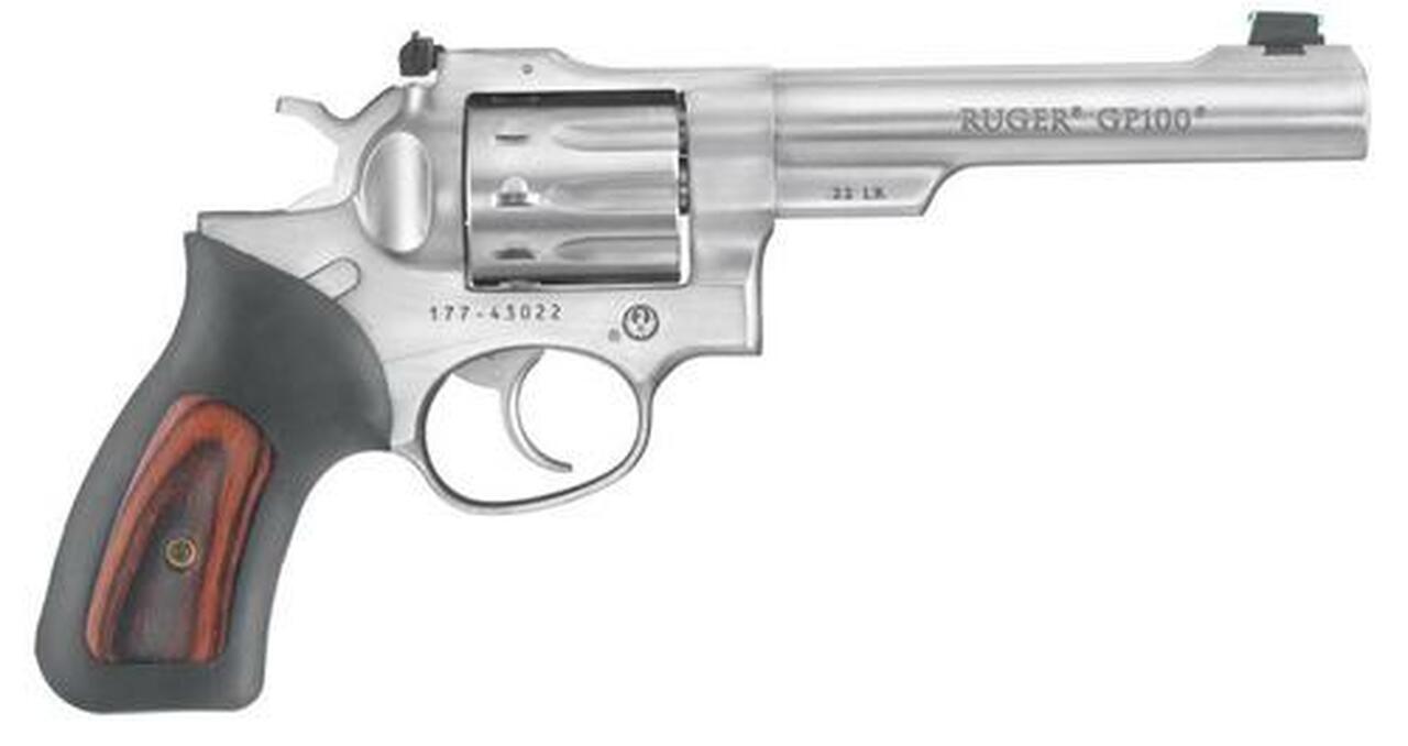 Ruger GP100 22LR 5.5" Barrel Double Action Revolver Ruger GP100 22LR 5.5" Barrel Double Action Revolver