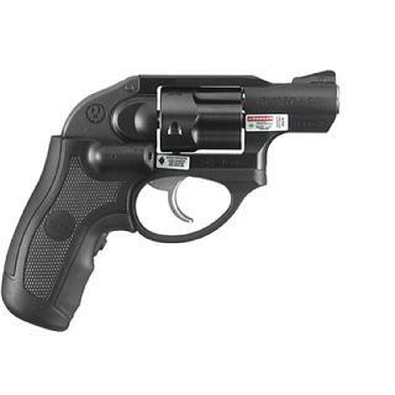 Ruger LCR Revolver, .38 Special, 1.9", Green Crimson Trace Laser