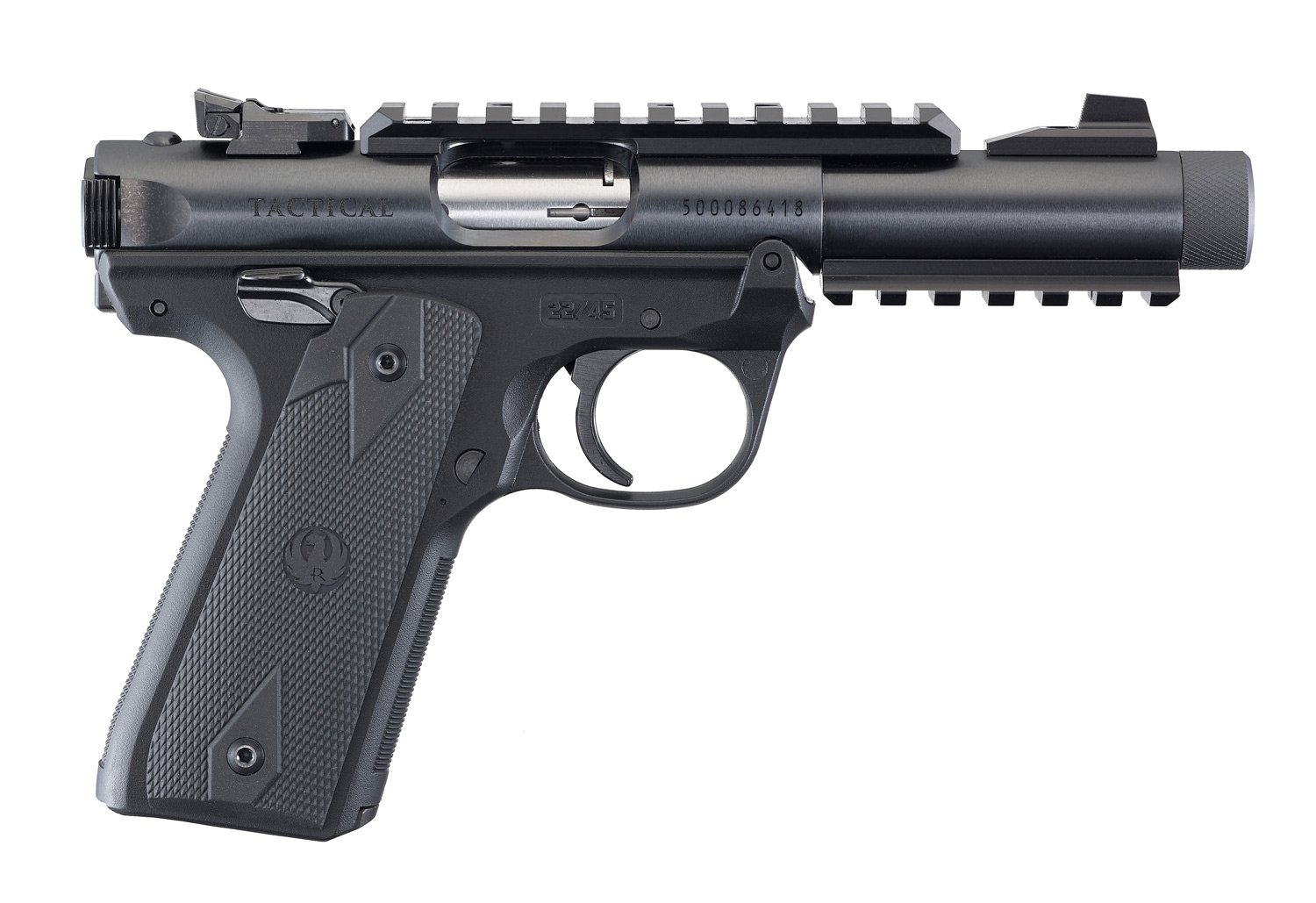 ruger-mark-iv-22-45-tactical-4-4-22lr-1 Ruger® Mark IV™ 22/45™ Tactical Rimfire Pistol Model 40149