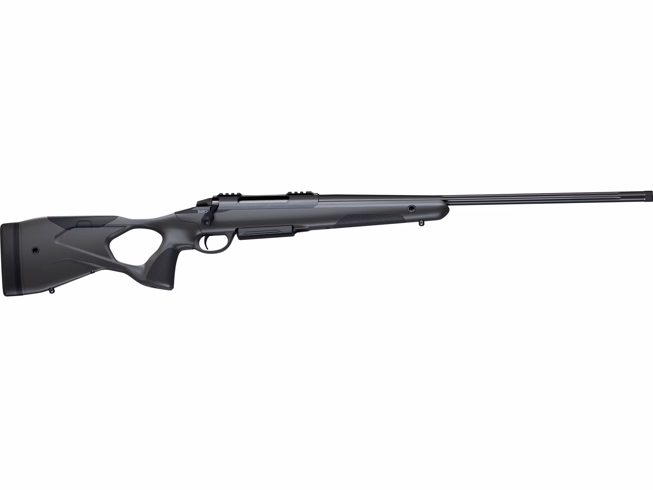 Sako S20 Hunter Bolt Action Rifle 7mm Remington Mag 24 Fluted Cerakote