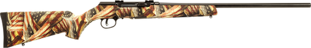 Savage A17 .17 HMR Semi-Auto Rifle - American Flag Edition