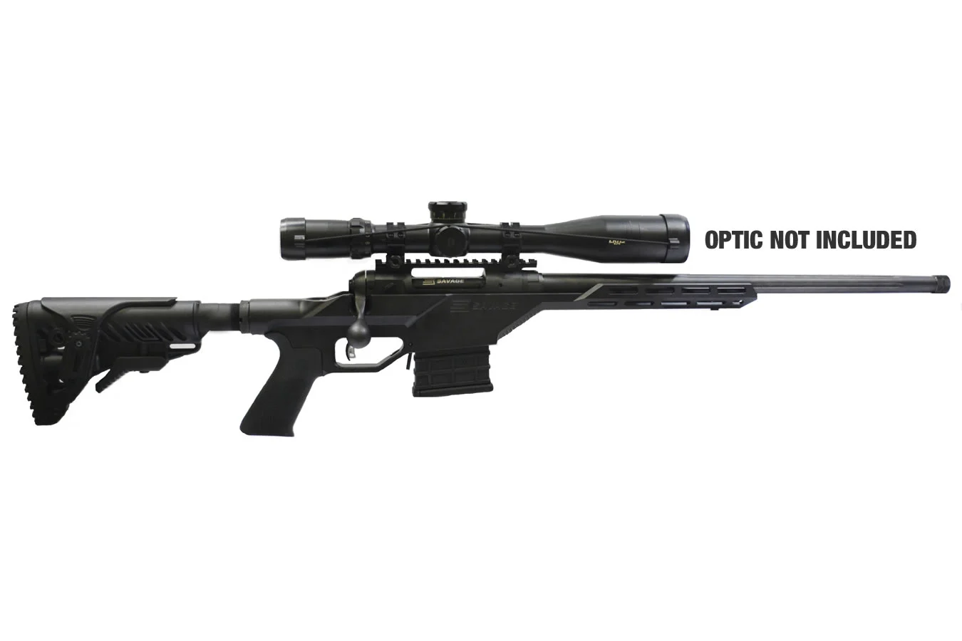Savage 10 BA Stealth 6.5 Creedmoor Bolt Action Rifle with Adjustable ...