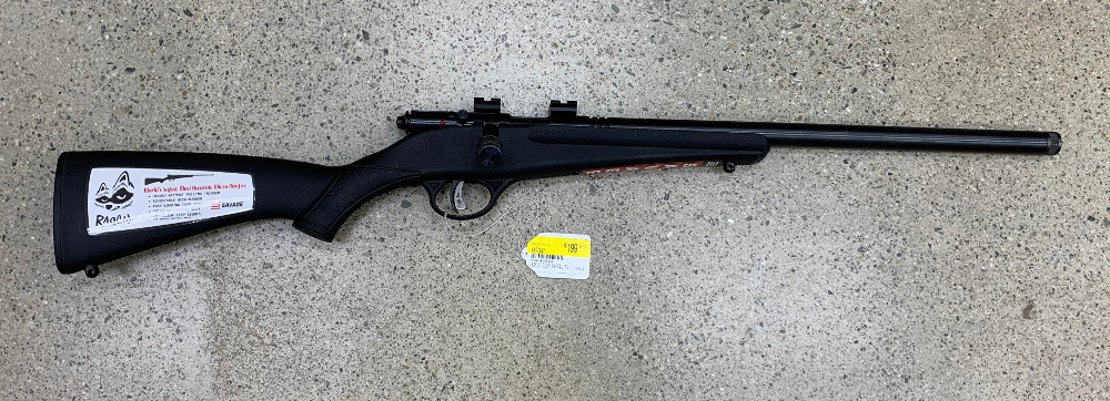 Savage Arms Rascal Fv Sr Compact Blued Black Bolt Action Rifle 22 Long Rifle 2 Savage Arms Rascal Fv Sr Compact Blued Black Bolt Action Rifle 22 Long Rifle 2