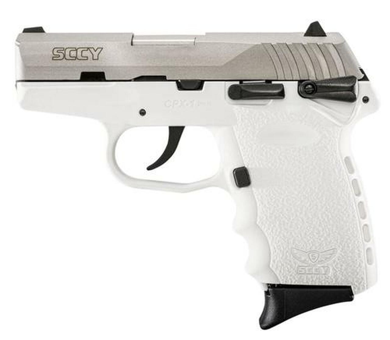 SCCY CPX-1TTWT 9mm SS Ply White SCCY CPX-1TTWT 9mm SS Ply White
