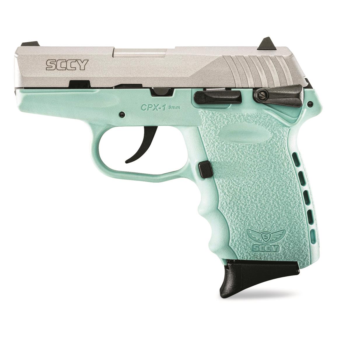 sccy-cpx1ttkh-9mm-3-1-ss-ply-10-ktek-highlander-711920_ts SCCY CPX-1, Semi-automatic, 9mm, 3.1" Barrel, Blue/Stainless, 10+1 ...
