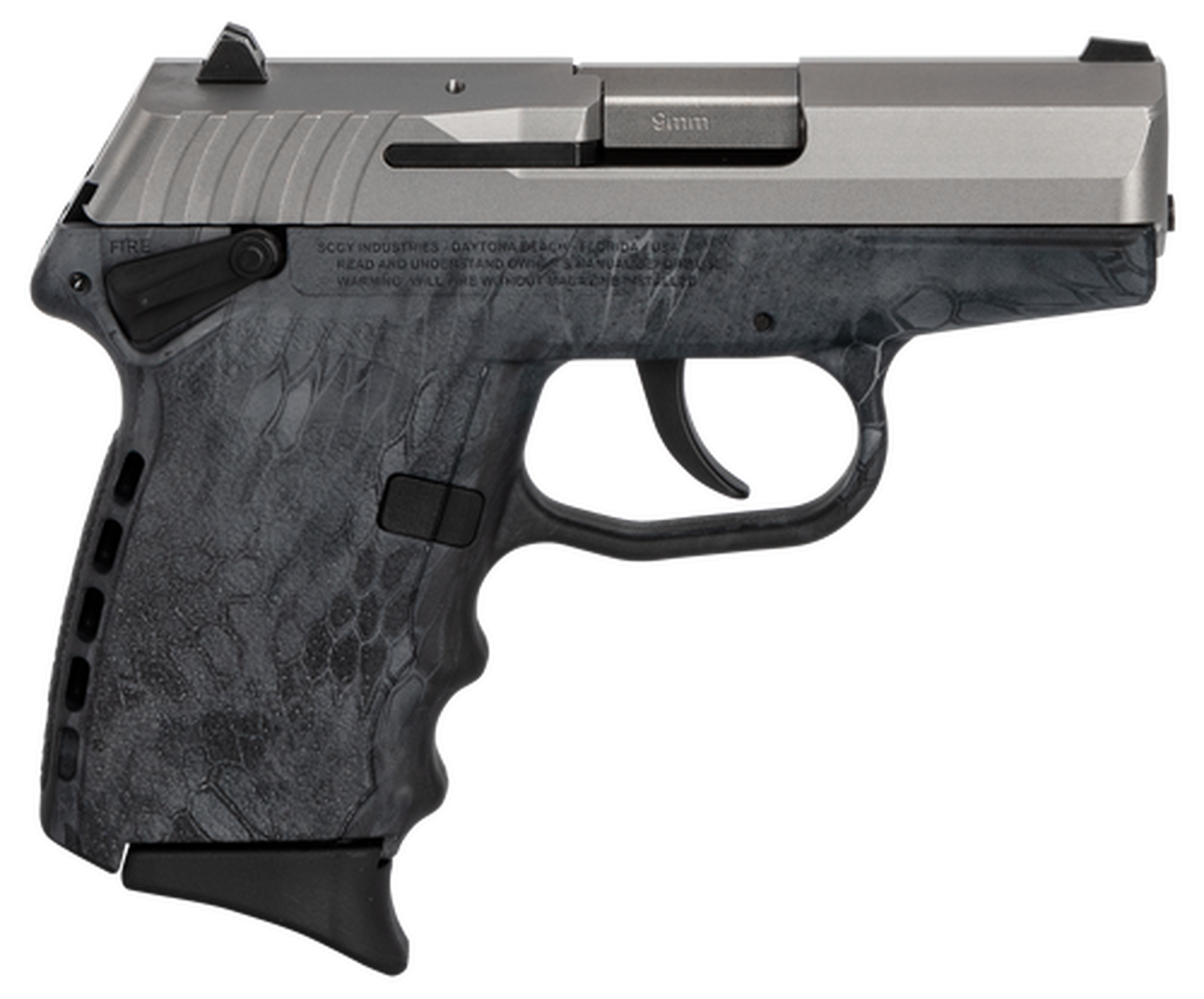SCCY CPX1TTKT 9mm Stainless Steel Slide Kryptek Typhon SCCY CPX1TTKT 9mm Stainless Steel Slide Kryptek Typhon