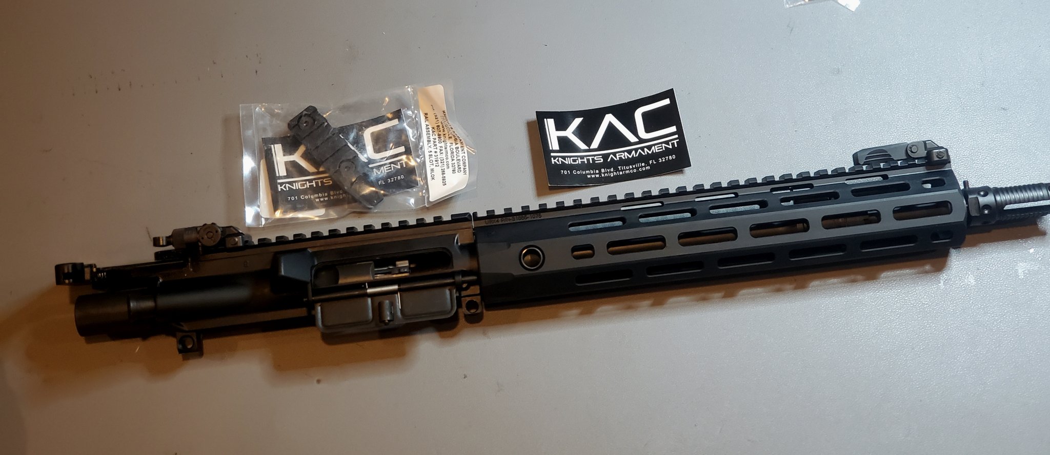 SOLD - KAC SR-15 CQB (11.5) upper with E3.2 bolt | Sniper's Hide Forum