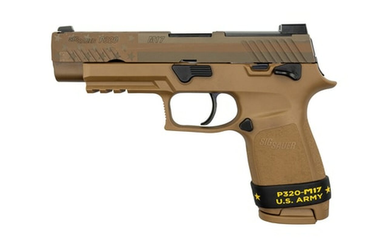Sig P320-M17 Freedom Edition 9MM w/ Manual Safety Sig P320-M17 Freedom Edition 9MM w/ Manual Safety