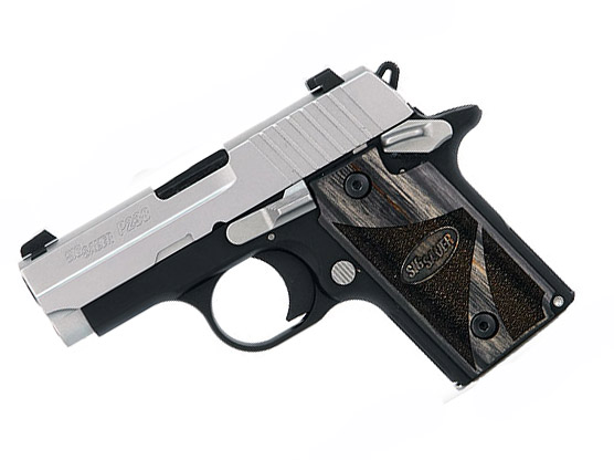 Sig Sauer P238 .380ACP, 2-Tone Blackwood, Night Sights, SAO - Top Gun ...