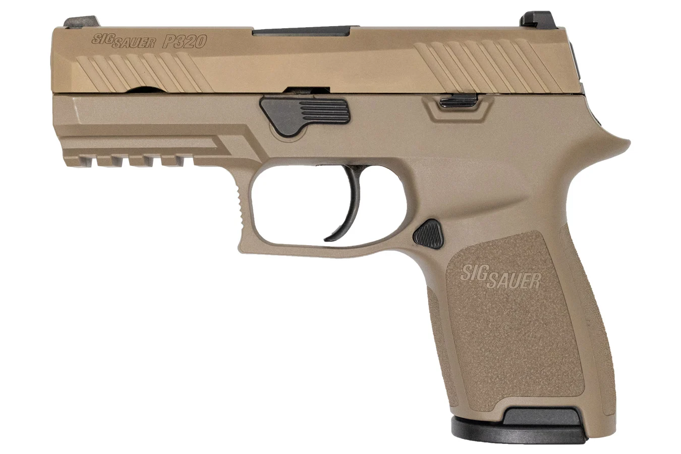 Sig Sauer P320 Compact 9mm FDE Centerfire Pistol with Night Sights ...