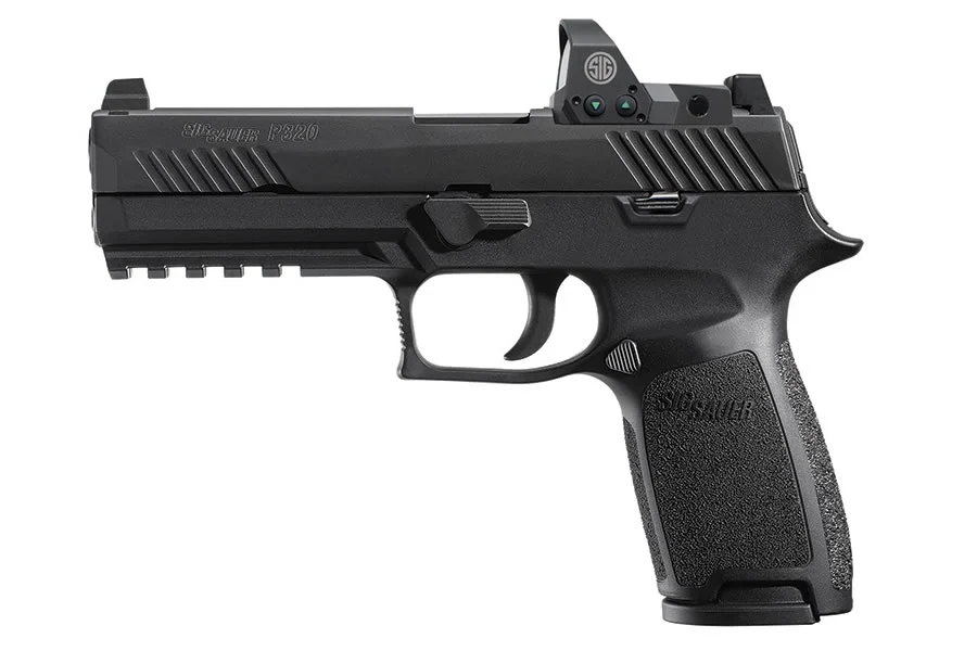 Sig Sauer P320 Full Size 9mm Striker-Fired Pistol with ROMEO1 Reflex ...