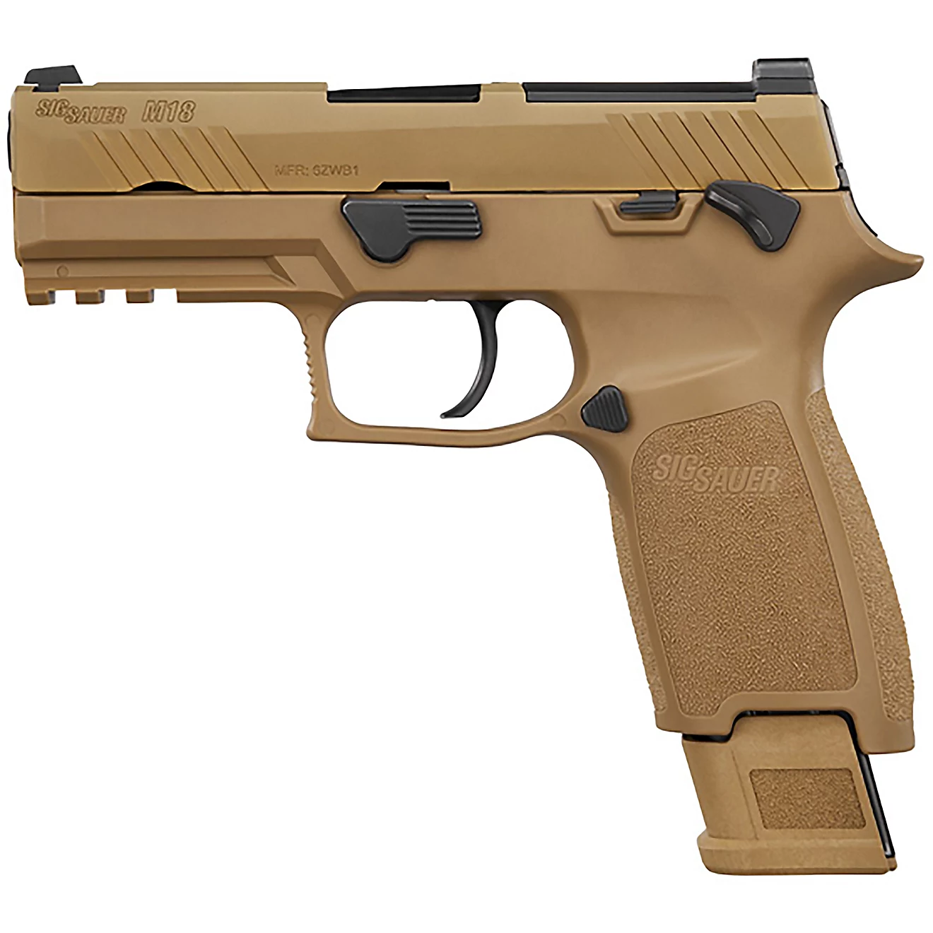 SIG SAUER P320 M18 3.9 in 9mm 21-Round Pistol | Academy