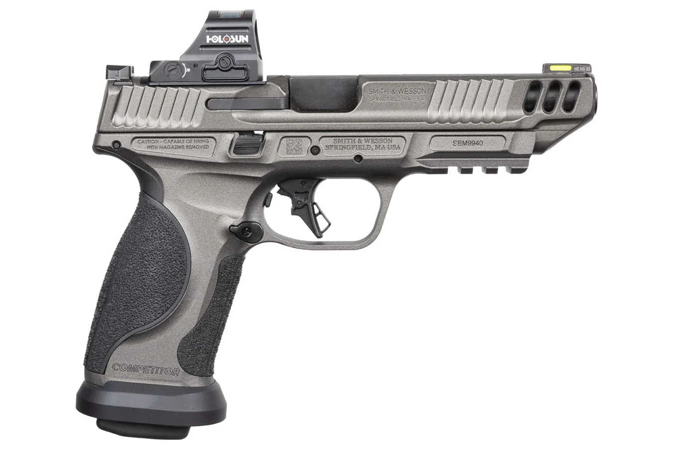 Smith & Wesson M&P9 M2.0 Metal Performance Center Competitor 9mm Pistol ...